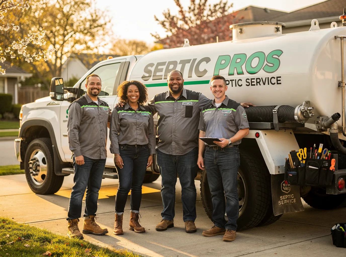 Septic Tank Pumping company in Mcqueeney, TX