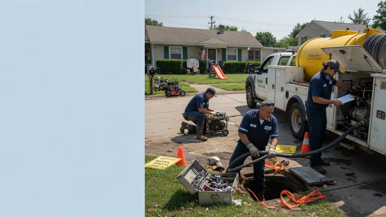 Septic Tank Pumping in Mcqueeney, TX near me